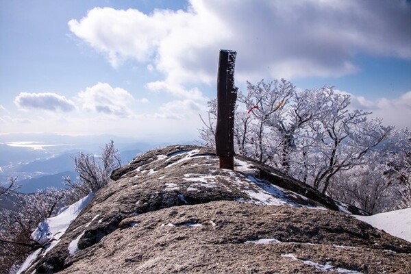 ▲광양 백운산 설경ⓒ김종현 작가