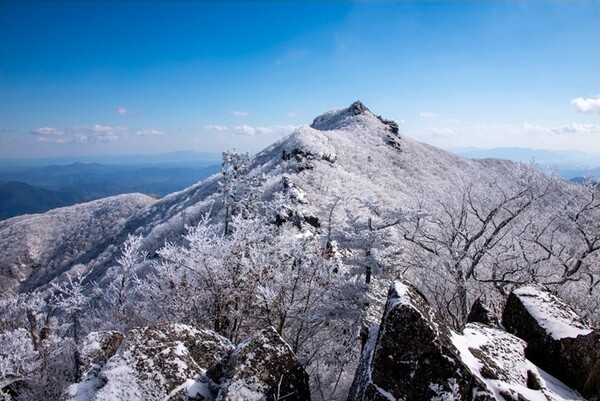 ▲광양 백운산 설경ⓒ김종현 작가