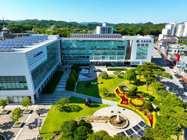 ▲보성군청 전경 ⓒ보성군